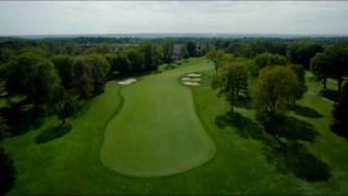 Hole 14 Flyover  Hazeltine National Golf Club [upl. by Sears]