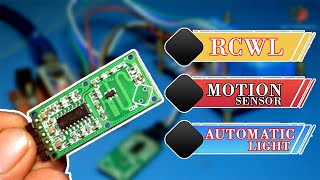 Automatic Light  RCWL  Microwave Radar Sensor [upl. by Hiasi177]