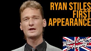 RYAN STILES FIRST EPISODE  Whose Line is it Anyway UK  S2E5 [upl. by Dnilasor]