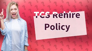 Does TCS allow rejoin [upl. by Nairehs]