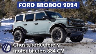 Nuevo Ford Bronco 2024  Precio aptitudes 4x4 equipamiento motor y todas las características [upl. by Ocirne]