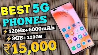 ❤️‍🔥அட்டகாசமான 5 5g mobiles ₹15000 திற்கு😍  top 5 5g mobiles under 15000 in tamil [upl. by Graaf]