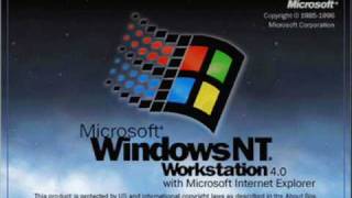 Windows NT 40 Startup and Shutdown Sounds [upl. by Ardnajela]