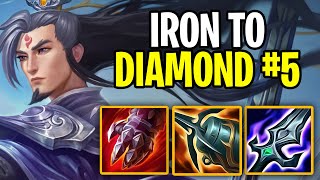 How to play Master Yi in Low Elo  Master Yi Iron to Diamond 5 [upl. by Aenil886]