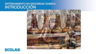 Ecolab Chemical Safety Training Module 1 Introduction Spanish [upl. by Enaenaj534]