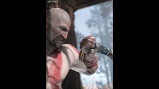 The Mustache Kratos vs Baldur Fight [upl. by Chretien]