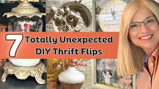 Stunning Unexpected Thrift Find Transformations 7 Goodwill DIY Projects [upl. by Fritze]