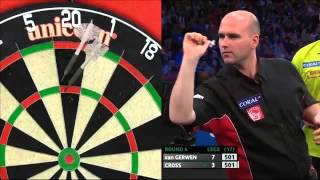 18 Perfect Darts and a NINE DARTER from Michael van Gerwen [upl. by Ahsinom]