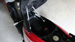 Seat Damper Installation  Mio mxi 125 [upl. by Sousa]