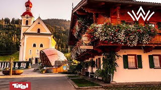 Bergdoktor Hans Sigl am Drehort Kirchplatz Going am Wilden Kaiser [upl. by Adnyleb]