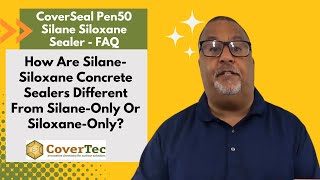 How Are Silane Siloxane Concrete Sealers Different From Silane Only Or Siloxane Only Products [upl. by Miehar]