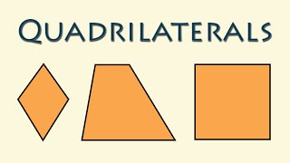 What is a Quadrilateral – Geometric Shapes – Geometry [upl. by Redla]