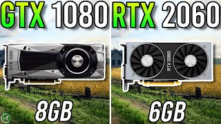 GTX 1080 vs RTX 2060 6GB Tested in 2023 [upl. by Gabbi]