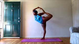 Dear Jessamyn Natarajasana w Mermaid Bind King Dancer Pose Variation [upl. by Thun]