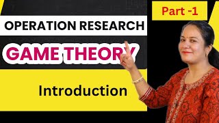 Game Theory in operation research  Introduction to game theory Operation Research In Hindi [upl. by Sussna313]