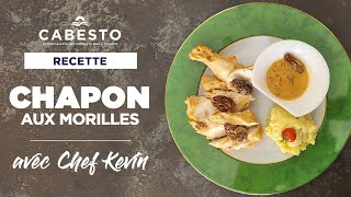 Recette de chapon aux morilles [upl. by Nnire]