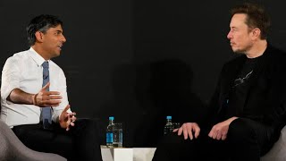 Elon Musk amp UK Prime Minister Discuss AI’s Global Risk [upl. by Emogene]