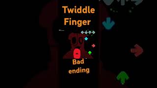 twiddlefinger v2 fnf bad ending fnfmod fnf animation [upl. by Eissel]