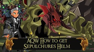 AQW How to get Sepulchures Helm Guide [upl. by Winn462]