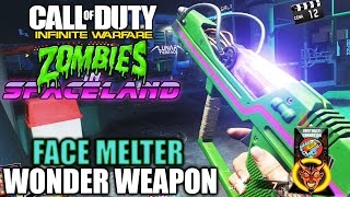 FACE MELTER WONDER WEAPON  Zombies In Spaceland  Infinite Warfare  HOW TO MAKE  TUTORIAL [upl. by Suoirred684]