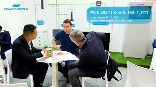 MCE exhibition in Milan Italy March 12 2024 from Powerworld Heat Pump [upl. by Bal]