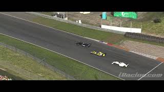 iRacing F4 incredibly dirty toxic driver [upl. by Aileme692]