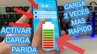 Como Activar la carga rápida en el teléfono celular [upl. by Namilus919]