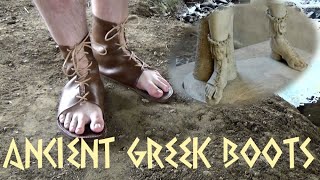 ANCIENT GREEK BOOTS [upl. by Yenar]