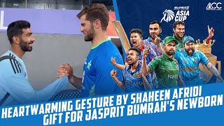 Heartwarming Gesture by Shaheen Afridi Gift for Jasprit Bumrahs Newborn  PCB  MA2A [upl. by Lorrin]