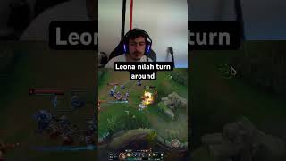 Leona nilah turn around  League Of Legends short leagueoflegends [upl. by Einnej]