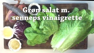 Grøn salat med rodfrugter og senneps vinaigrette [upl. by Savadove]