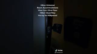 Hilton Universal Room Accommodations Hilton Clean Stay Seal of Approval [upl. by Eudora]