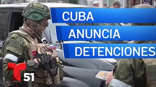 Cuba anuncia arresto de 17 personas ligadas a red que reclutaba mercenarios para Rusia [upl. by Llennod356]