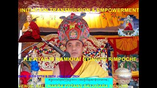 HENAMKHAI NYINGPO RINPOCHE  INITIATION TRANSMISSION amp EMPOWERMENT  SALUGARA MPCREATION [upl. by Itsirk]