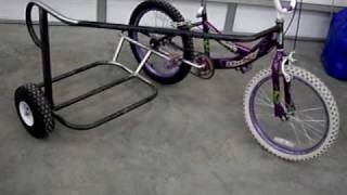 20quot sidehack build BMX bicycle detail and measurements [upl. by Areit]