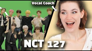 Vocal Coach Reaction to NCT 127 on Dingo Killing Voice 엔시티 127 PART 1 [upl. by Airbmak]