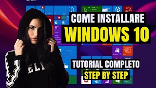 Come installare Windows 10  Download Windows 10 ISO chiavetta USB con Media Creation Tool [upl. by Ahsima773]