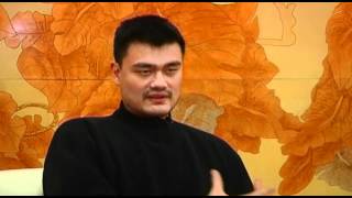 Yao Ming interview on the Olympics [upl. by Une]