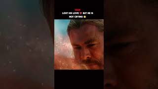 Thor cried for his brother Loki💔😭😭marvel trending ytshorts [upl. by Cudlip]