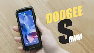 DOOGEE S mini Rugged Phone Review Tiny Body Unique Experience [upl. by Sonahpets]