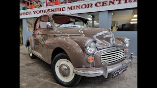 1968 Rose Taupe Morris Minor Saloon 1 previous keeper on the V5 [upl. by Lahey]