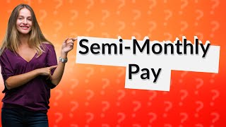 How do I create a semimonthly pay schedule [upl. by Elissa]