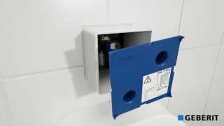 Geberit Urinal Flush Typ 50  Installation [upl. by Macguiness337]