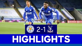 Late Iheanacho STUNNER Secures Comeback Win  Leicester City 2 Crystal Palace 1  202021 [upl. by Ewell]