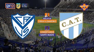 📻EN VIVO  VÉLEZ SARSFIELD vs ATLÉTICO TUCUMÁN  FECHA 4  LIGA PROFESIONAL  DEPORTIVO 12  lv12 [upl. by Pillow]