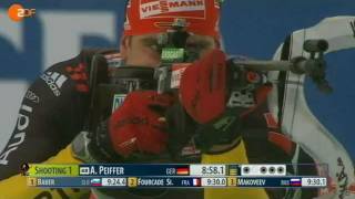 Biathlet Arnd Peiffer WMVersprechen gehalten [upl. by Rehportsirhc]