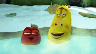 LARVA  HOT SPRINGS  Cartoon Movie  Cartoons  Comics  Larva Cartoon  LARVA Official [upl. by Nuoras878]