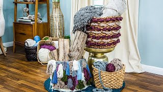 DIY Woven Storage Baskets  Home amp Family [upl. by Roby]