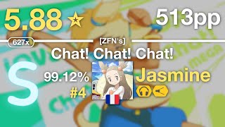 🔔2020 588⭐Jasmine  sampling masters MEGA  Chat Chat Chat ZFNs NCFL 4 513pp 9912 FC [upl. by Etnovaj]