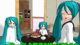 【7th MMD CUP】Movement【Mikus breakfast】 [upl. by Idihsar]